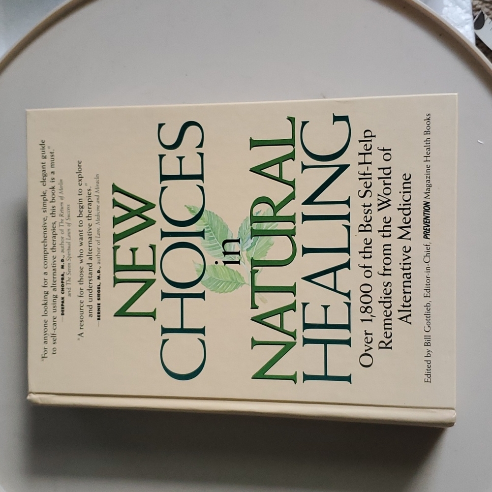 New Choices in Natural Healing, hardback book, alternative medicine, health